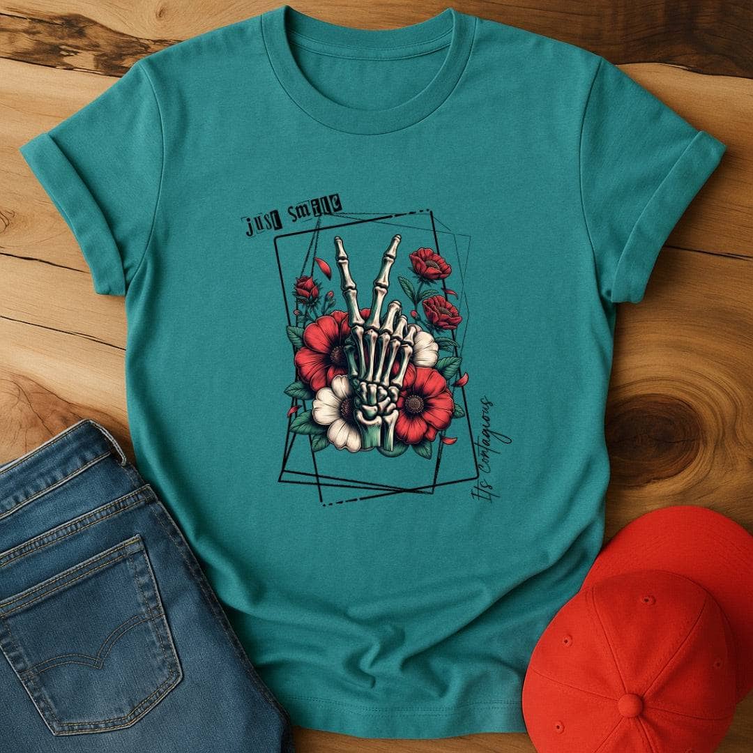 Just Smile, it's contagious T-Shirt