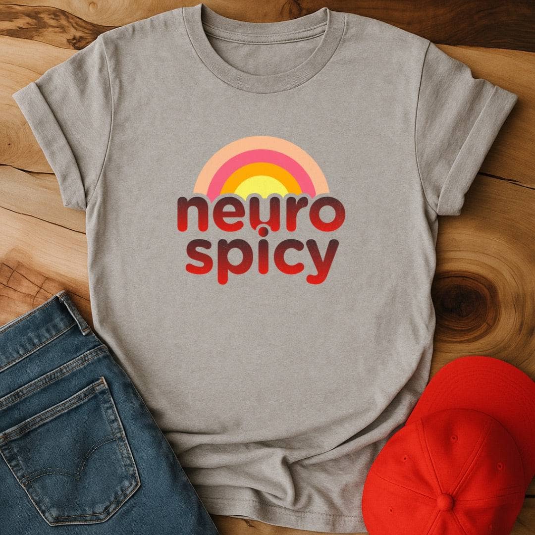 Neurospicy rainbow T-Shirt