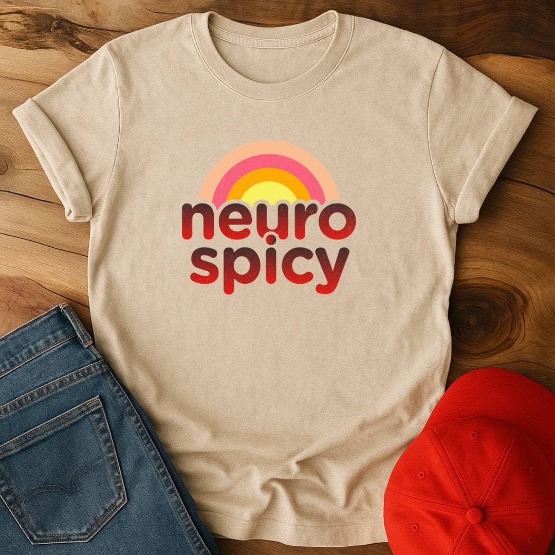 Neurospicy rainbow T-Shirt