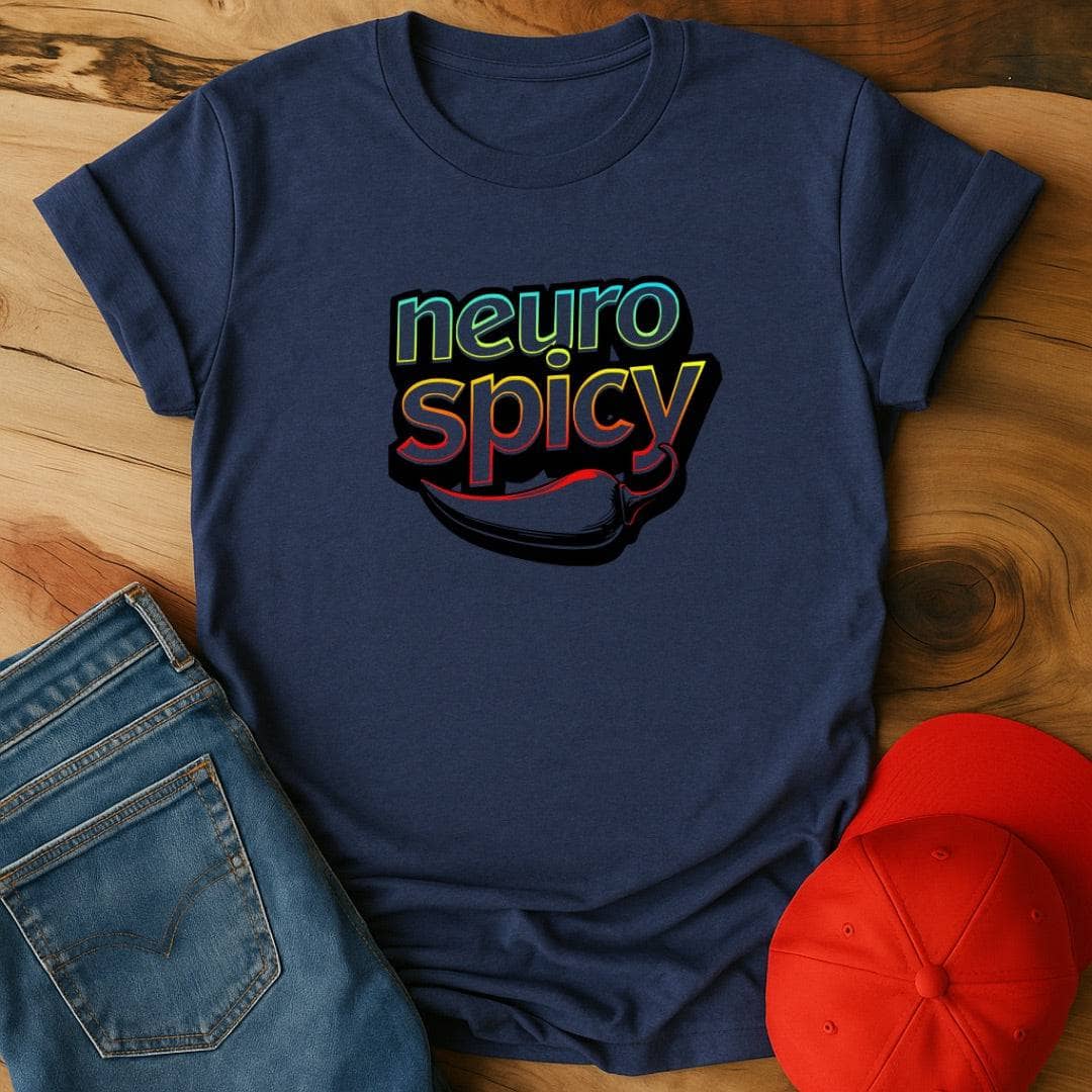 Neurospicy with beam T-Shirt