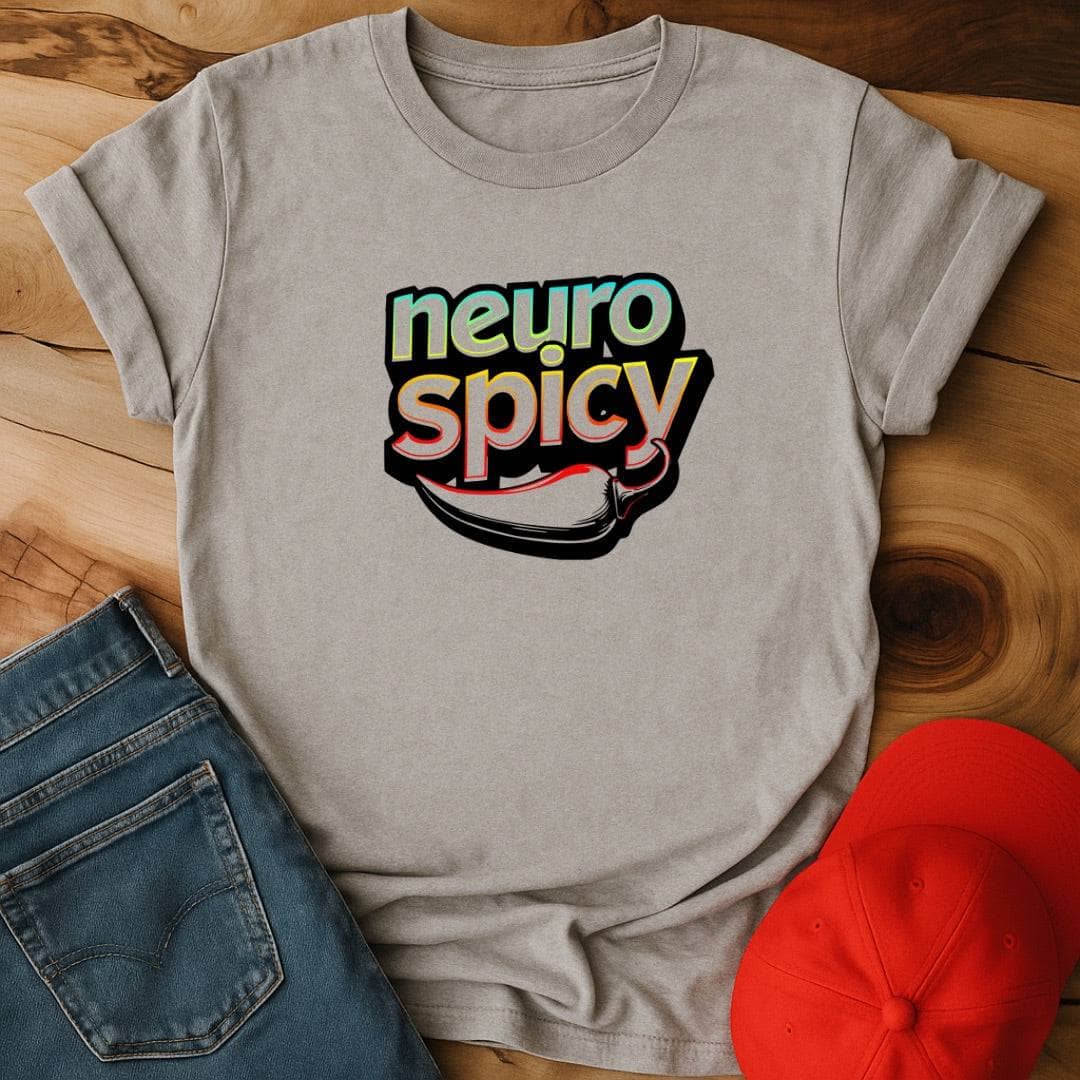 Neurospicy with beam T-Shirt
