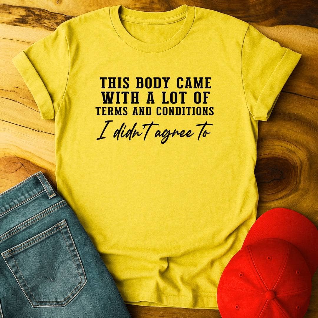 This Body Came with Terms and Conditions I Didn't Agree To - User Agreement Violation