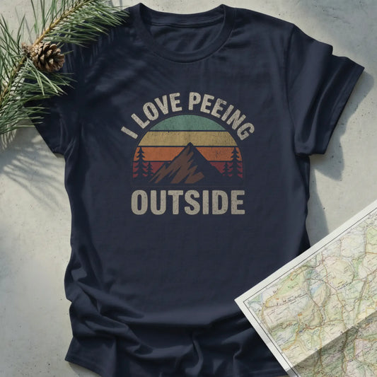 I Love Peeing Outside