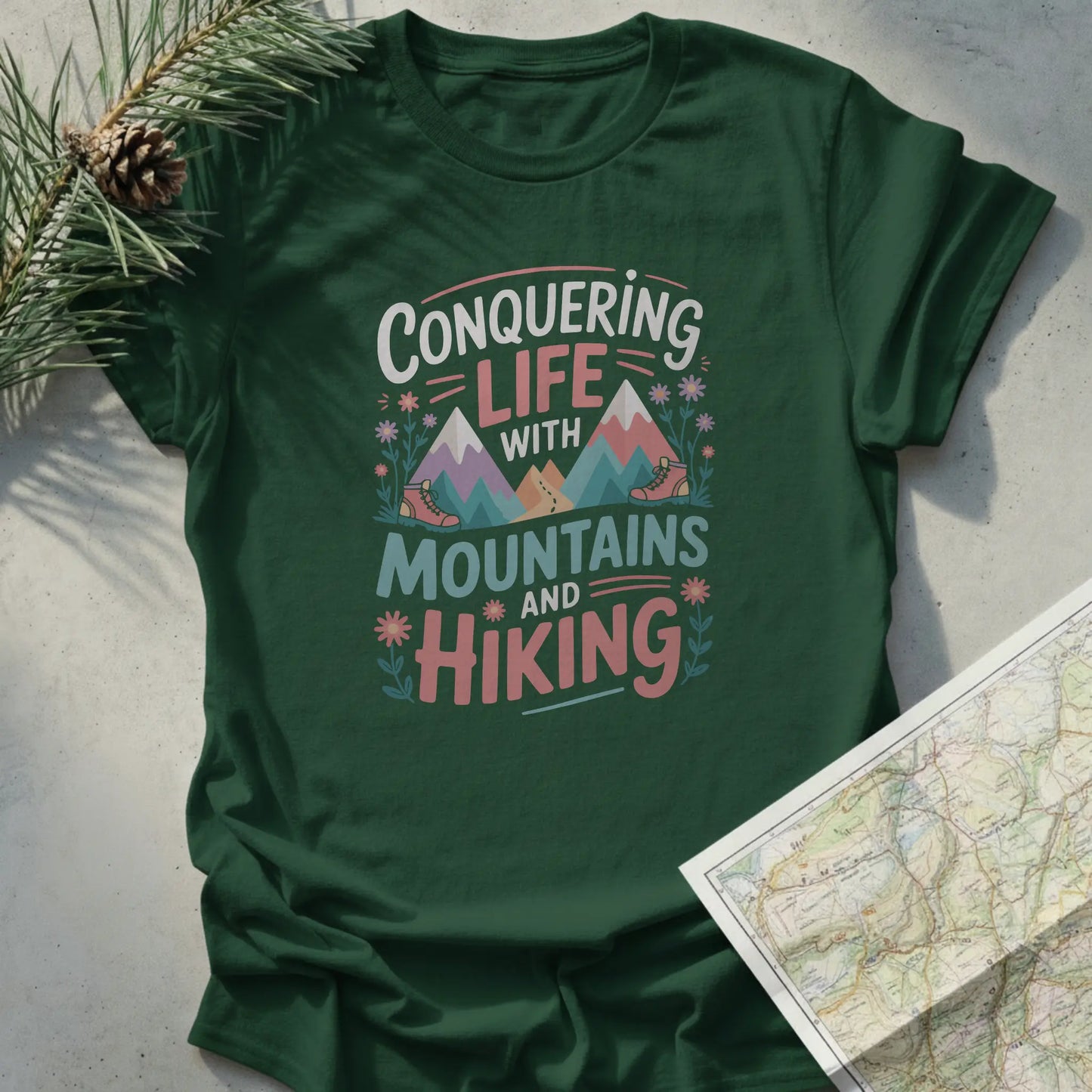 Conquering Life With Mountains And Hiking