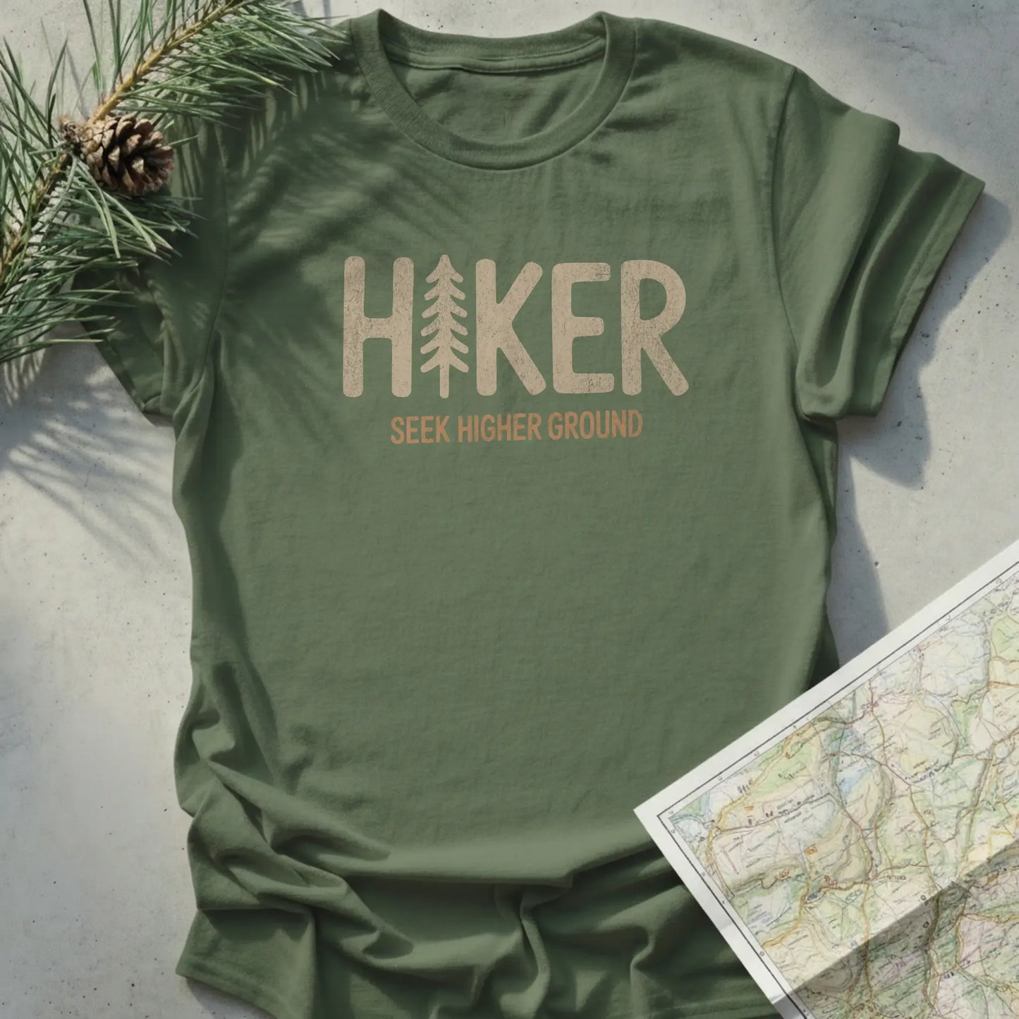 Hiker - Seek Higher Ground - Dark Edition