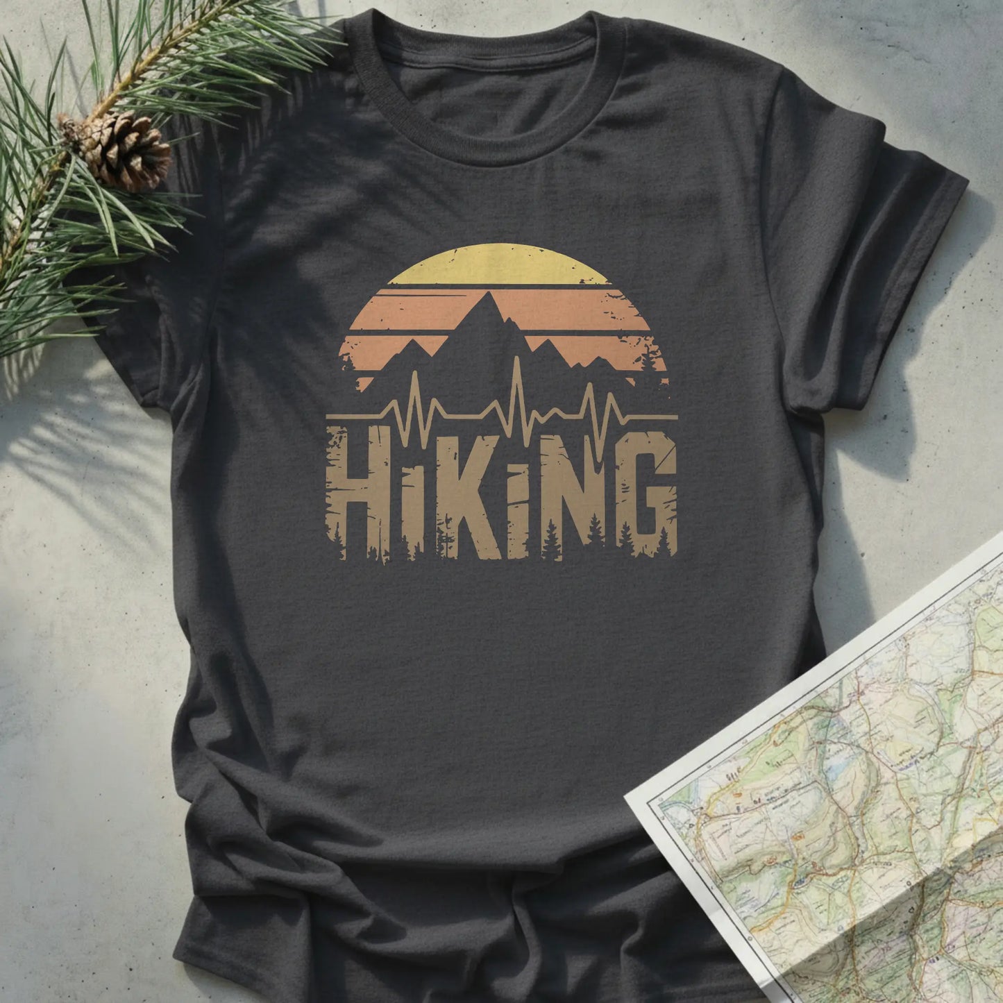 Hiking ECG Line