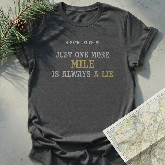 Just one more mile is always a lie