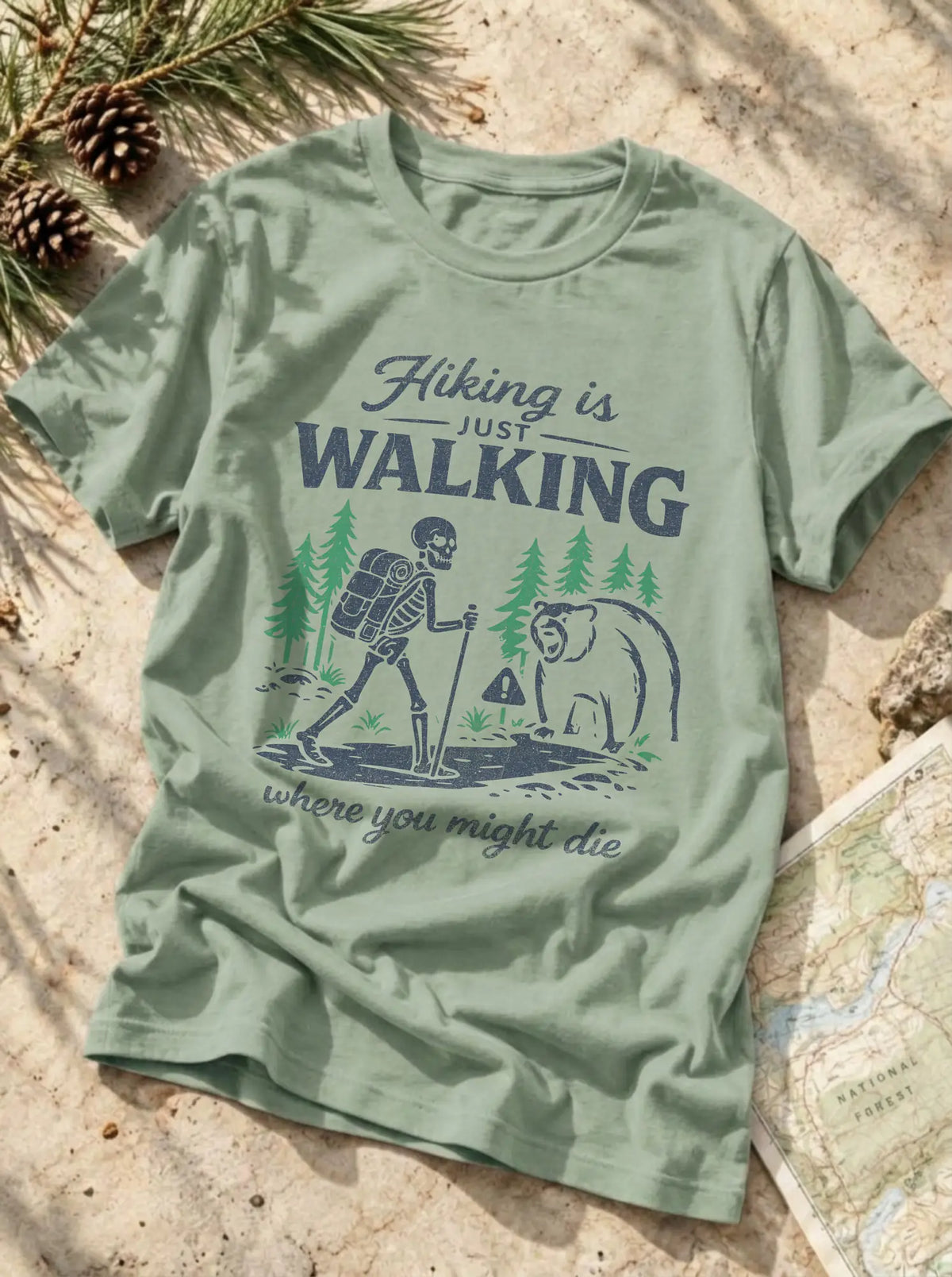 Just Walking T-Shirt