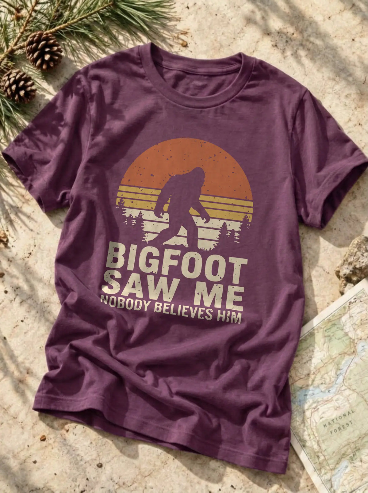 Bigfoot Saw Me T-Shirt