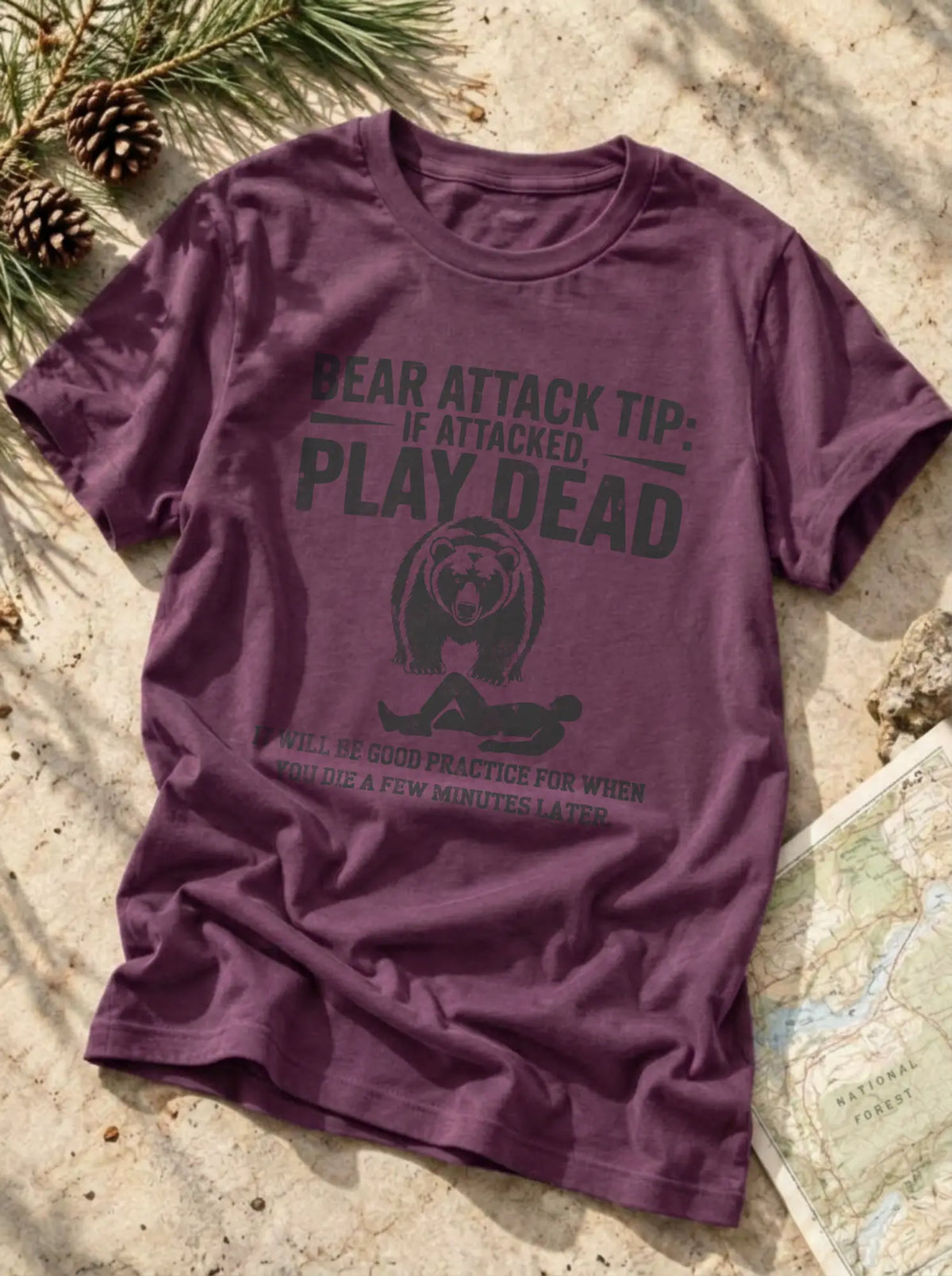 Bear Attack Tip T-Shirt