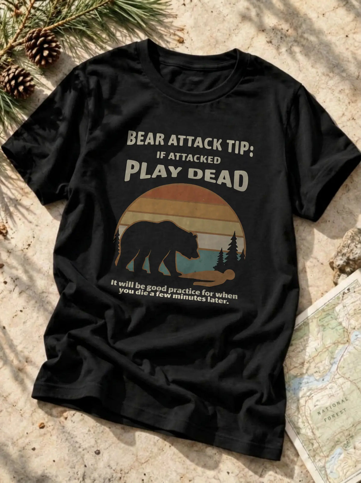 Bear Attack Tip T-Shirt