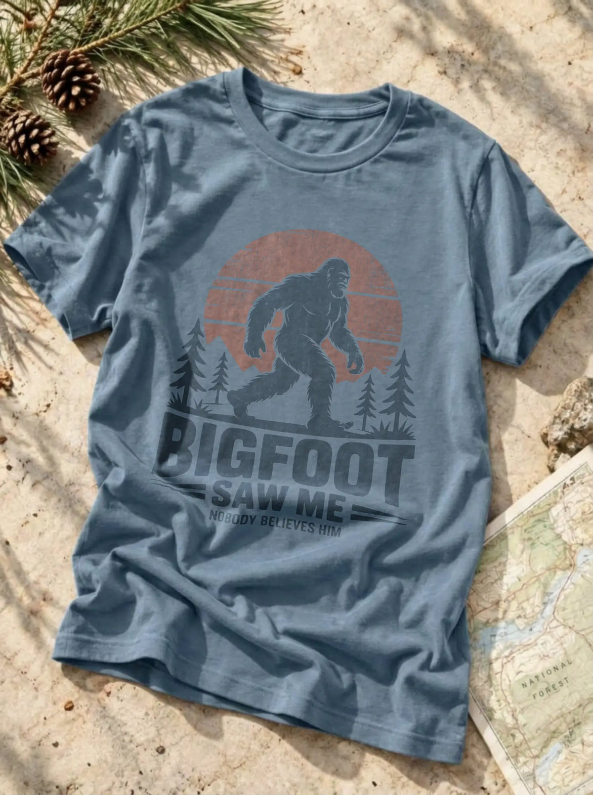 Bigfoot Saw Me T-Shirt
