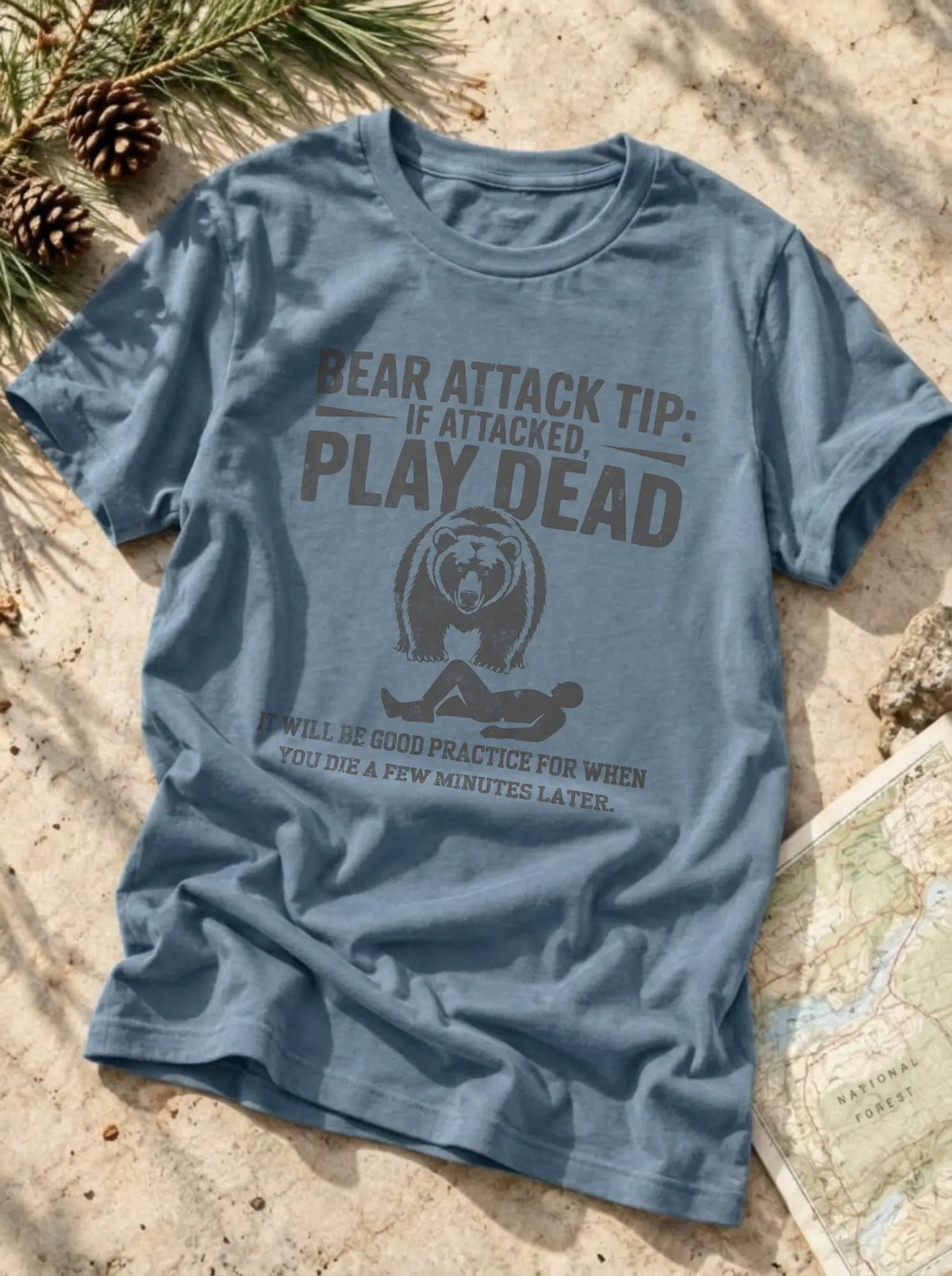 Bear Attack Tip T-Shirt