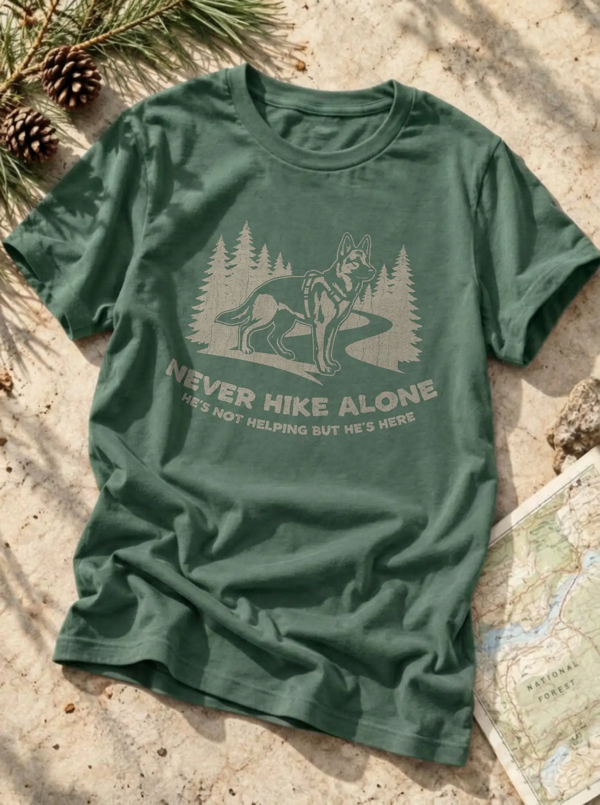 Never Hike Alone T-Shirt