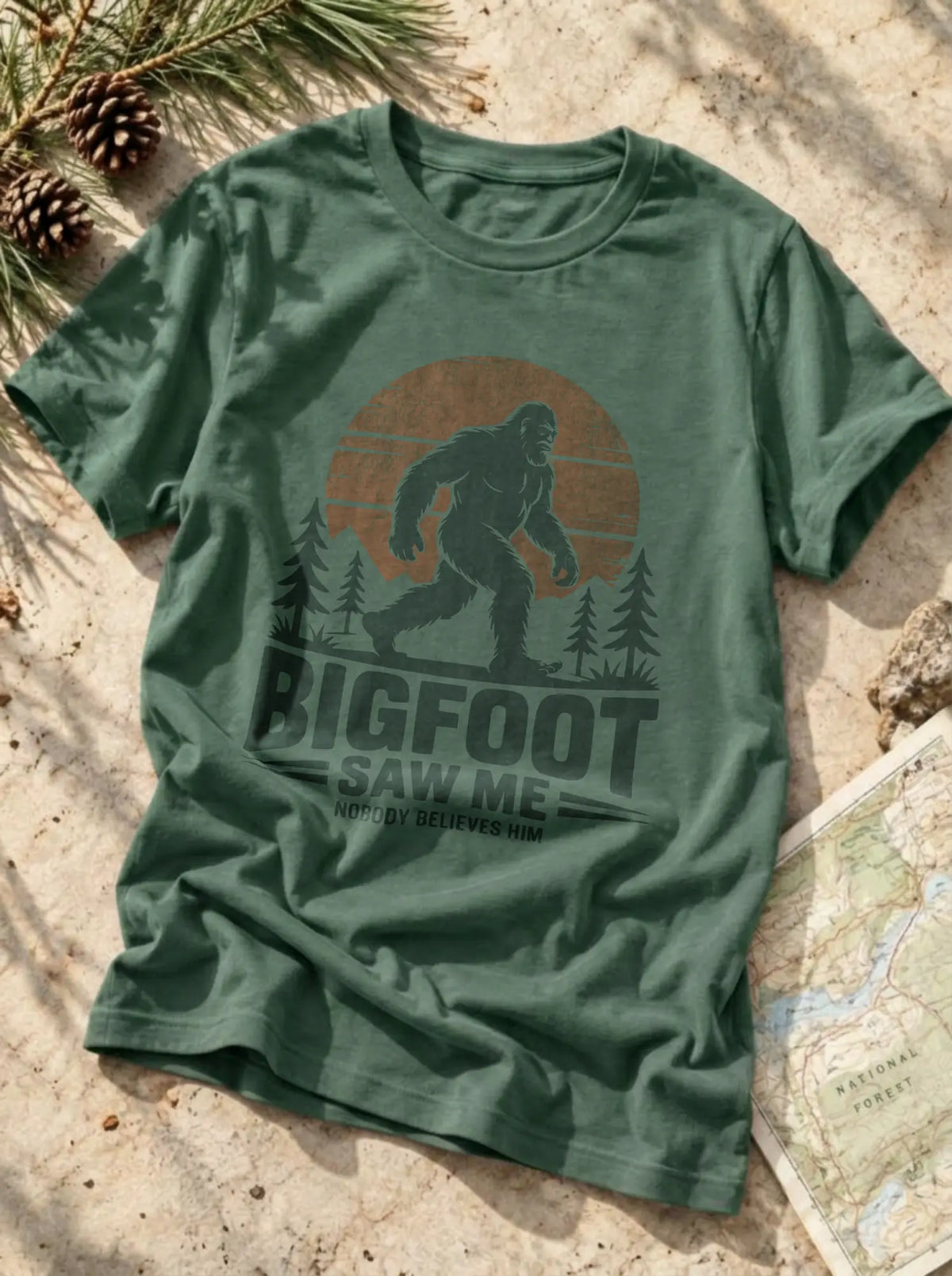 Bigfoot Saw Me T-Shirt