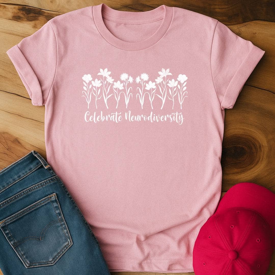 Celebrate Neurodiversity Flowers - Blooming Weirdly and Proudly