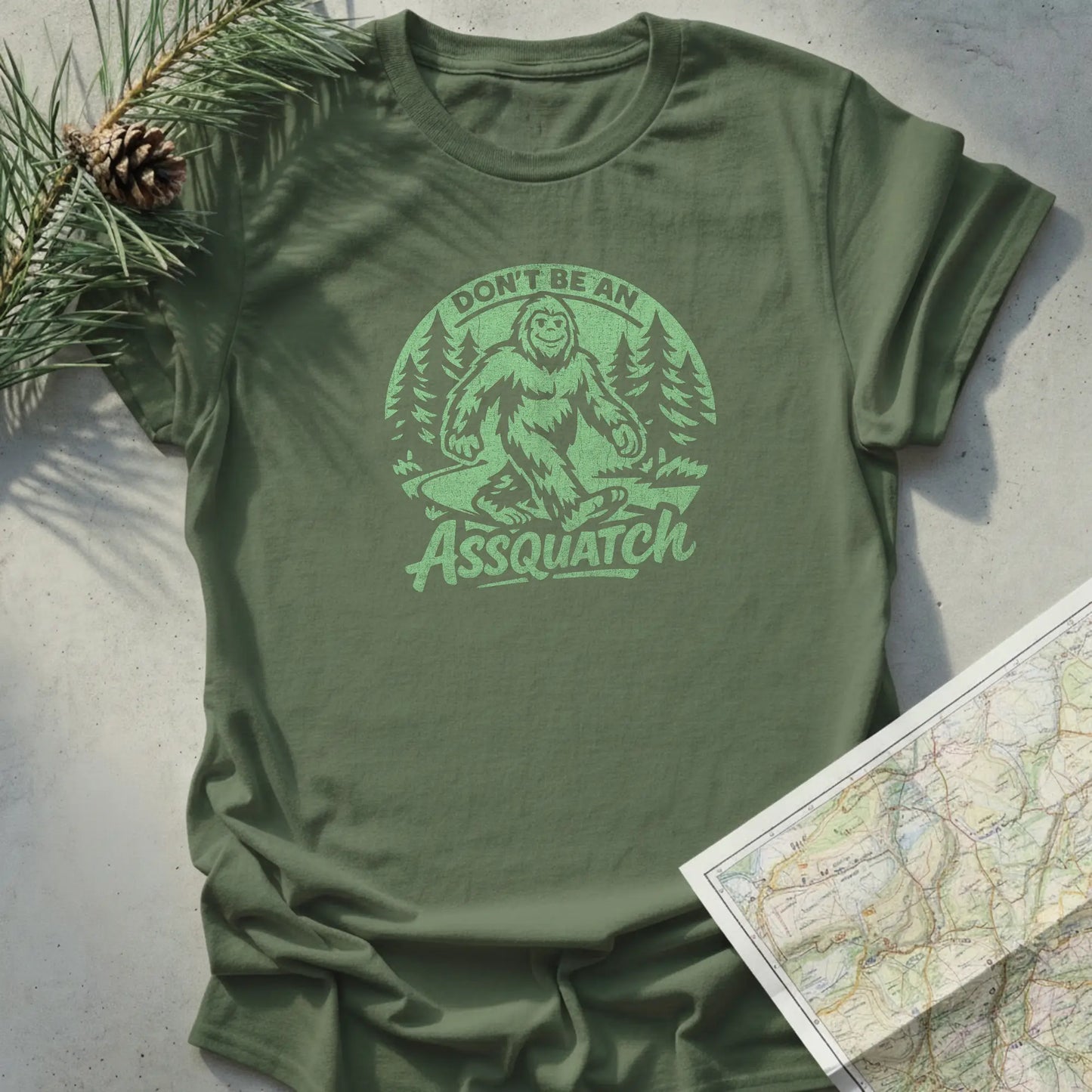 Don’t Be An Assquatch - Green Edition