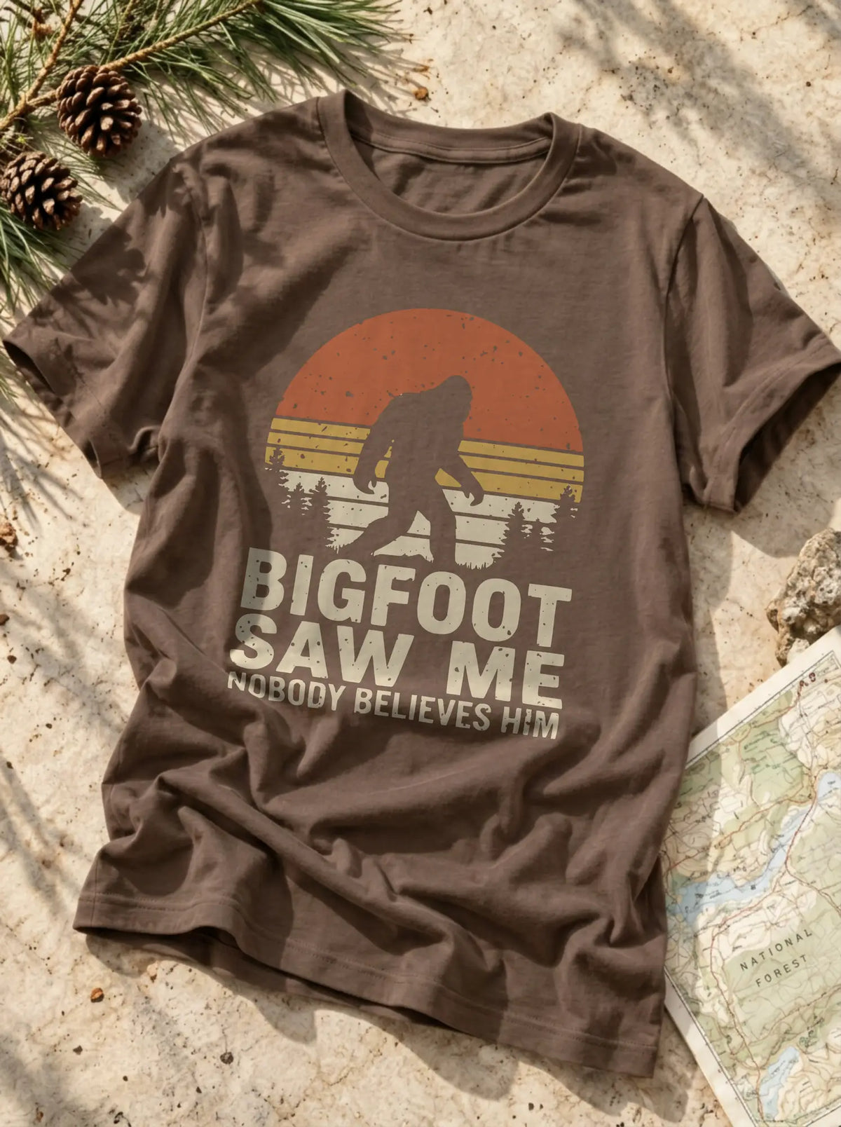 Bigfoot Saw Me T-Shirt