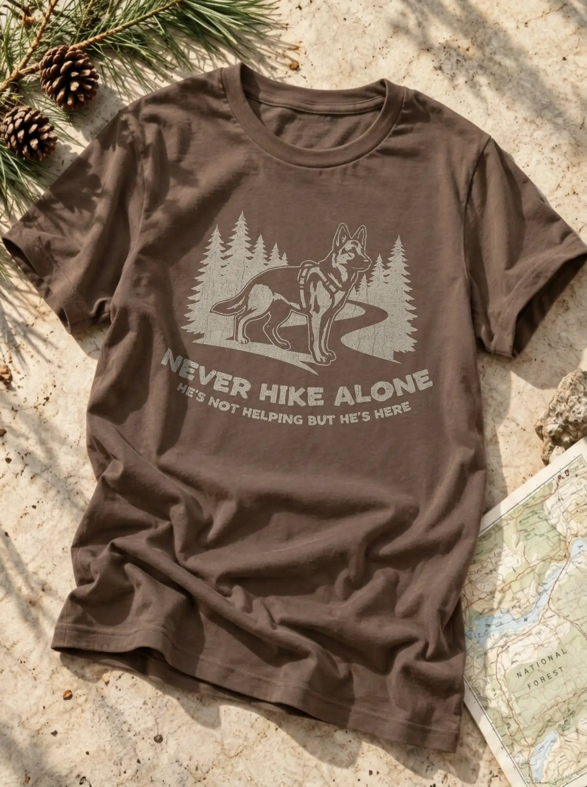 Never Hike Alone T-Shirt