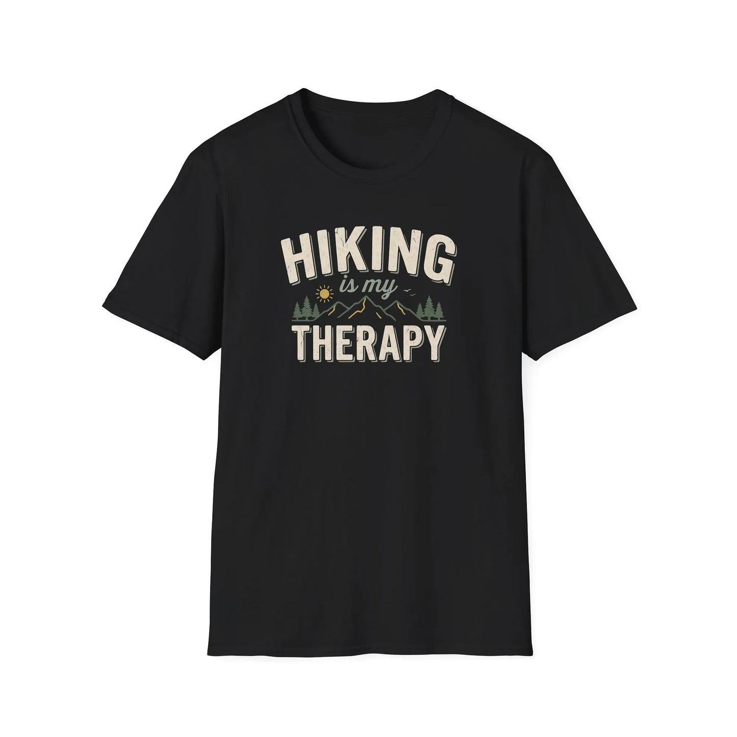 Hiking Is My Therapy - Dark Edition