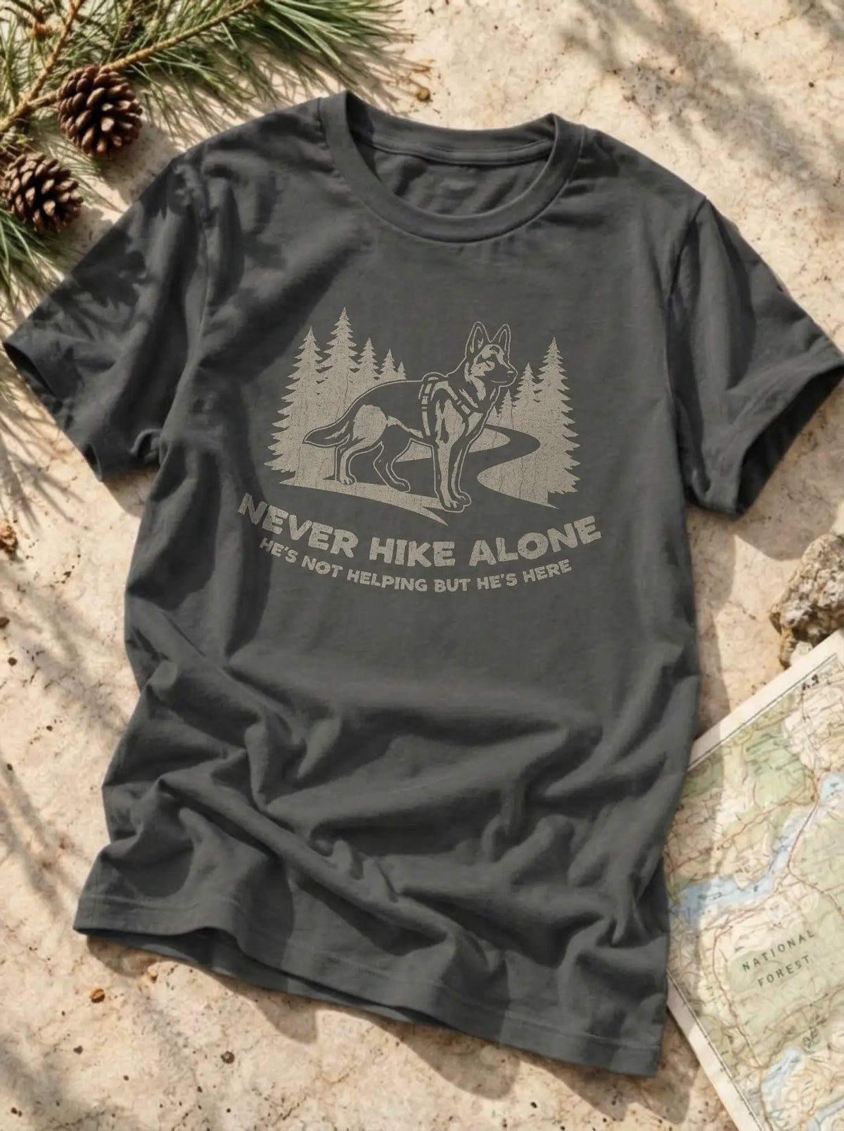 Never Hike Alone T-Shirt