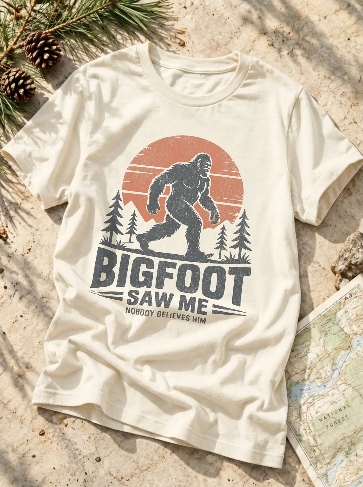 Bigfoot Saw Me T-Shirt