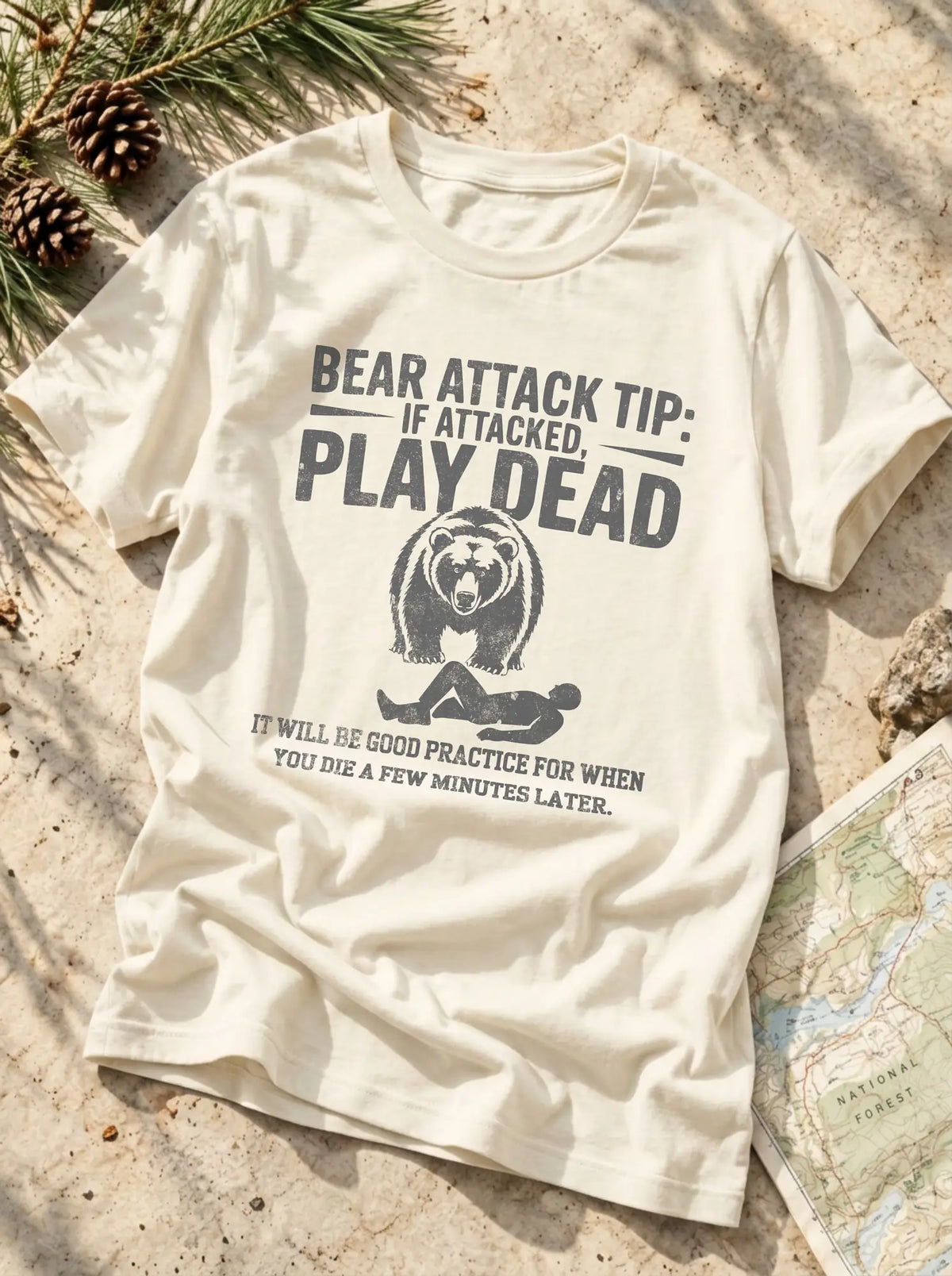 Bear Attack Tip T-Shirt