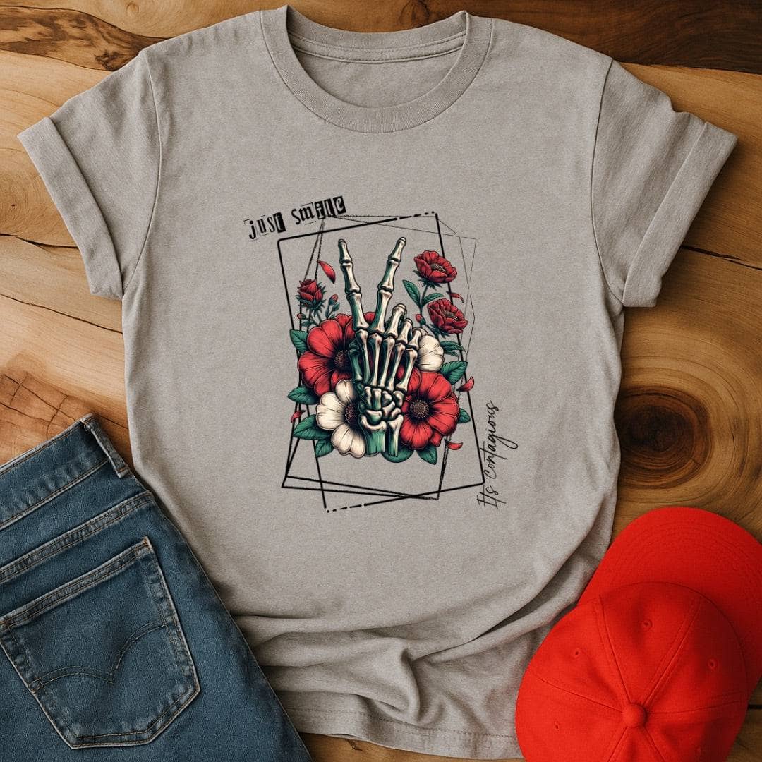 Just Smile, it's contagious T-Shirt