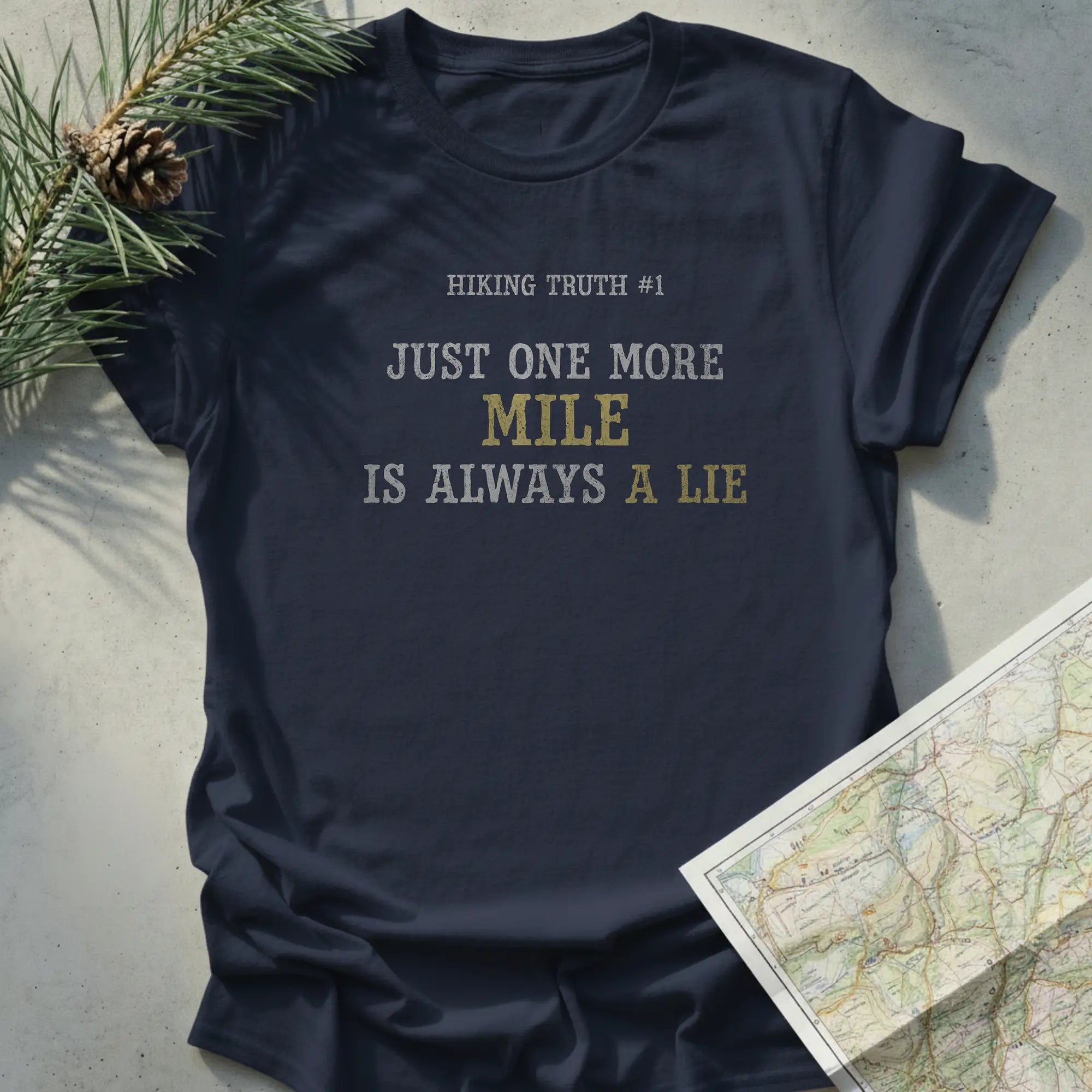 Just one more mile is always a lie