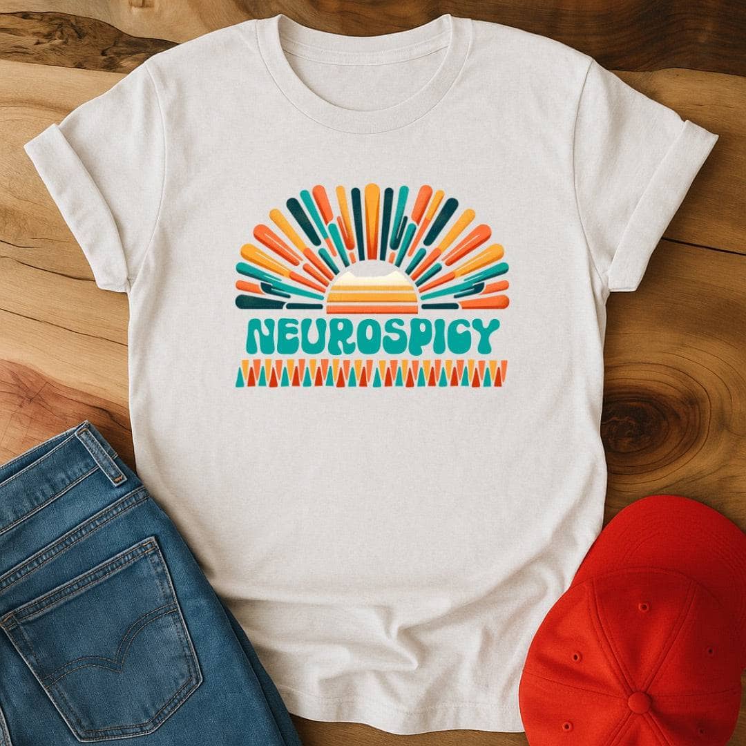 NeuroSpicy Sunset - When Your Chaos Looks Aesthetic
