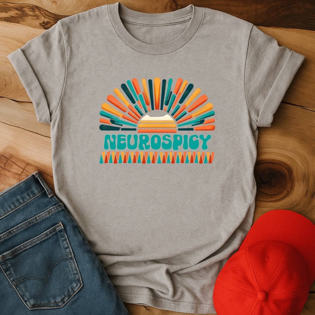 NeuroSpicy Sunset - When Your Chaos Looks Aesthetic