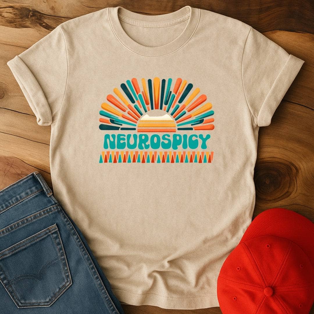 NeuroSpicy Sunset - When Your Chaos Looks Aesthetic