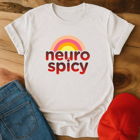 Neurospicy rainbow  T-Shirt