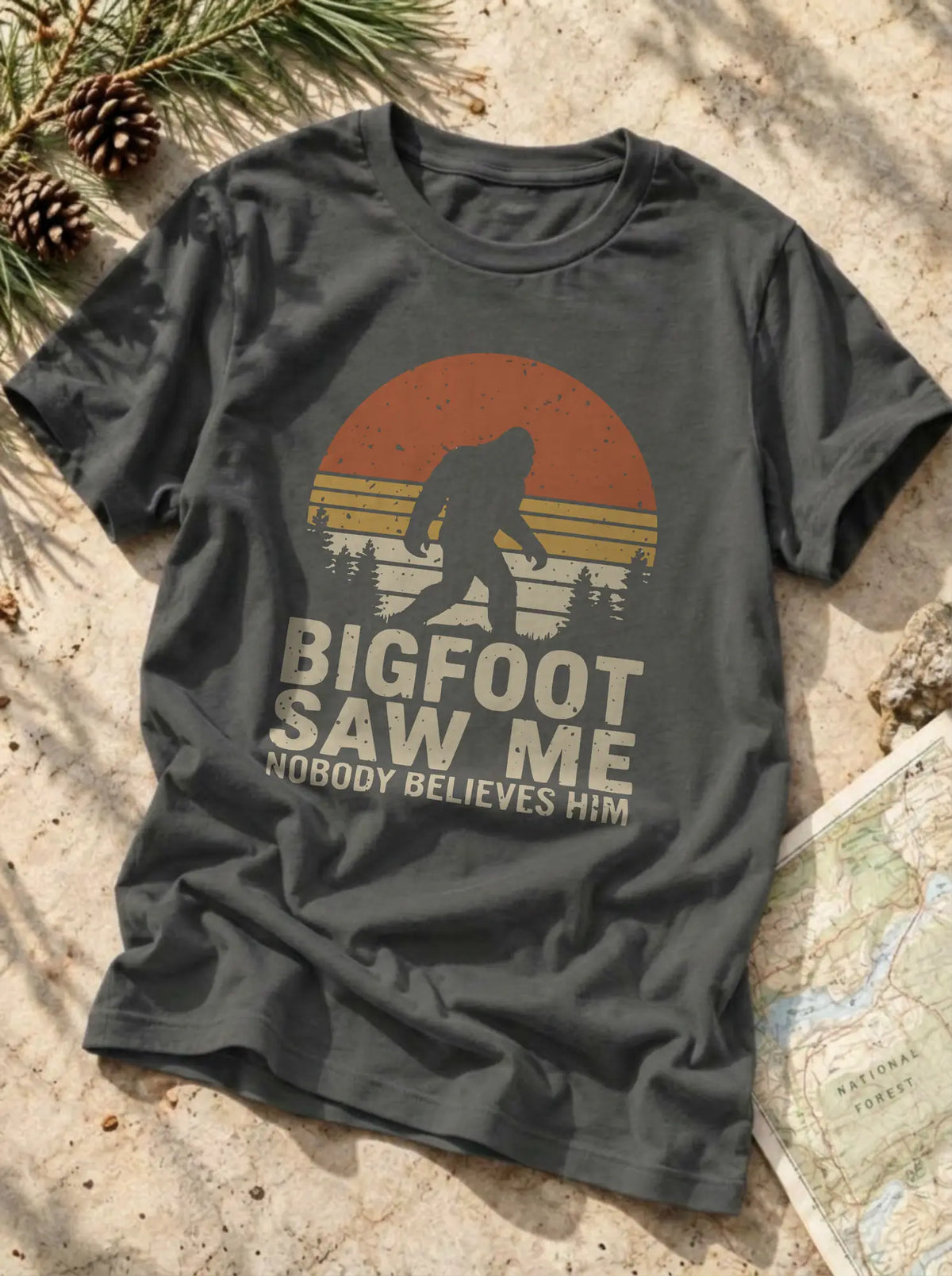 Bigfoot Saw Me T-Shirt