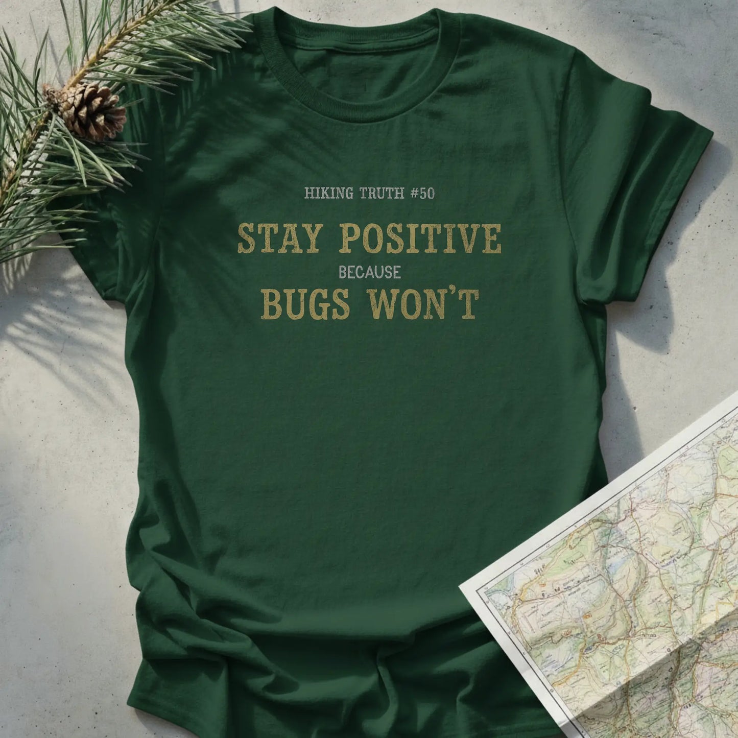 Stay Positive because bugs won't