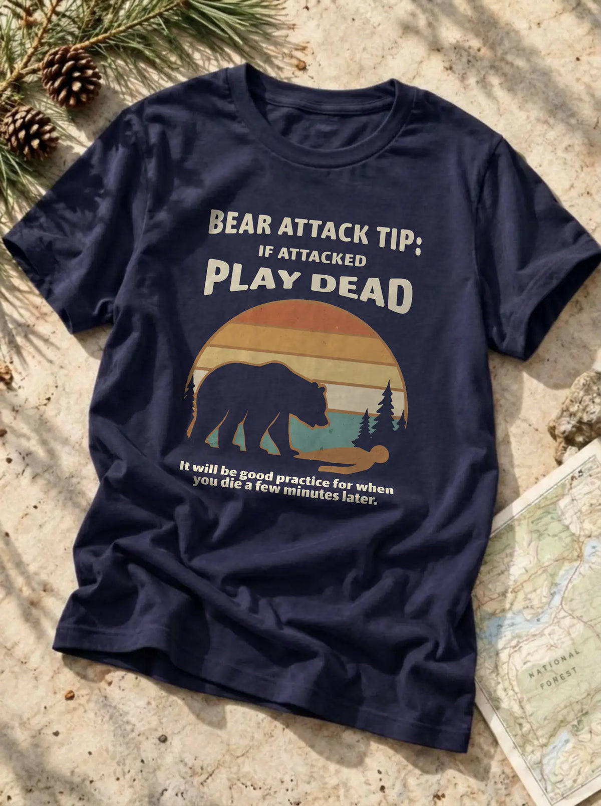 Bear Attack Tip T-Shirt