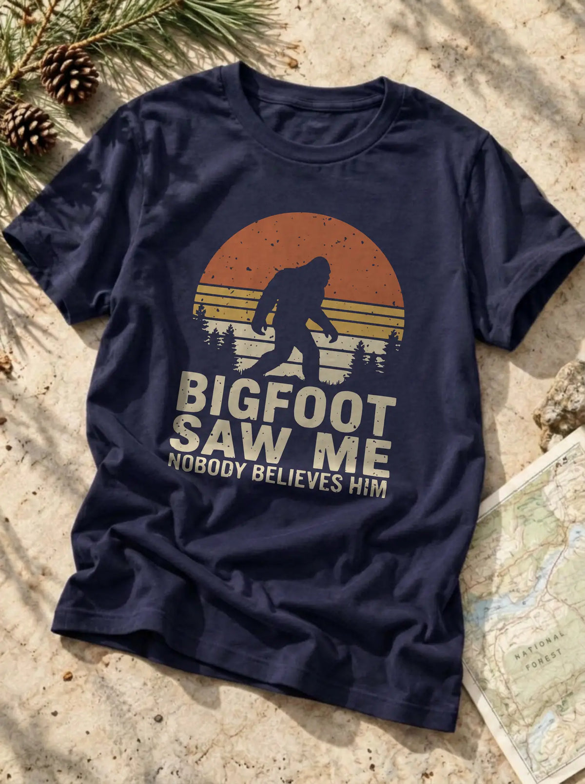 Bigfoot Saw Me T-Shirt