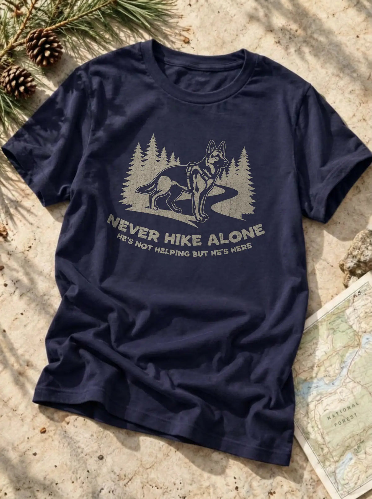 Never Hike Alone T-Shirt