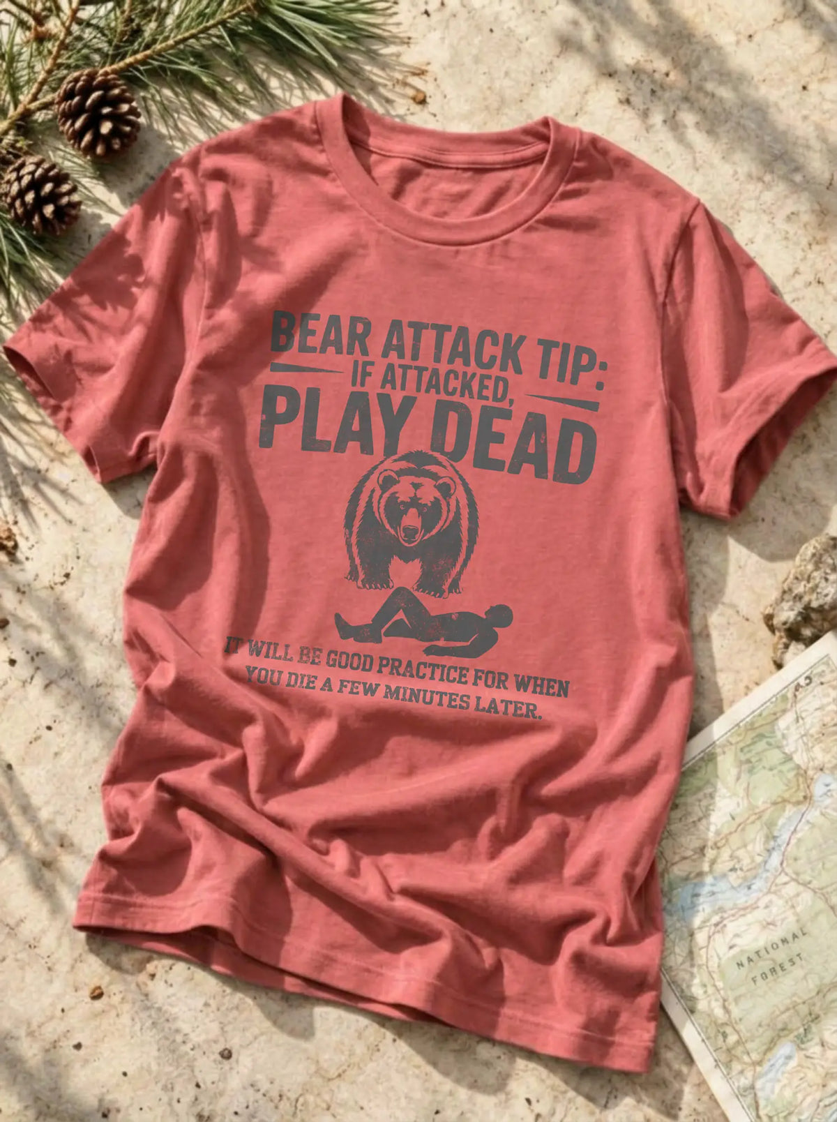 Bear Attack Tip T-Shirt