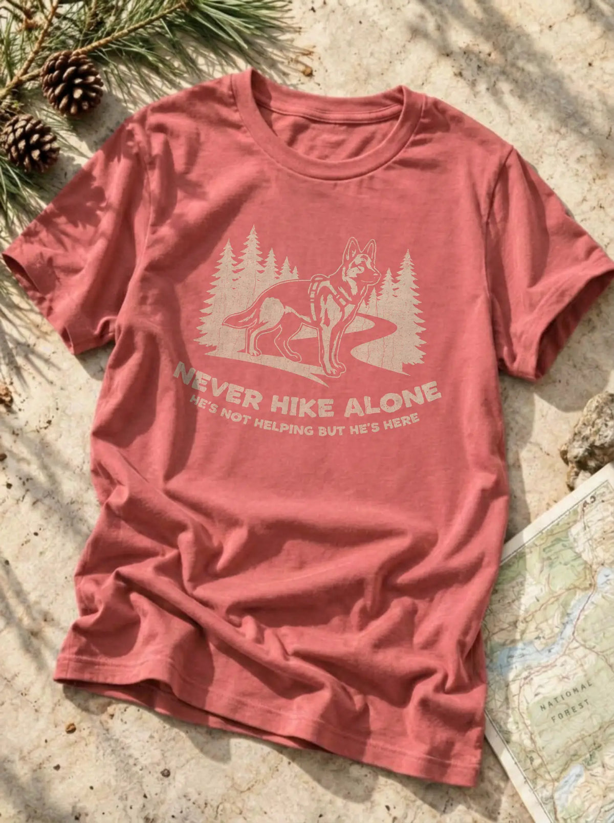 Never Hike Alone T-Shirt
