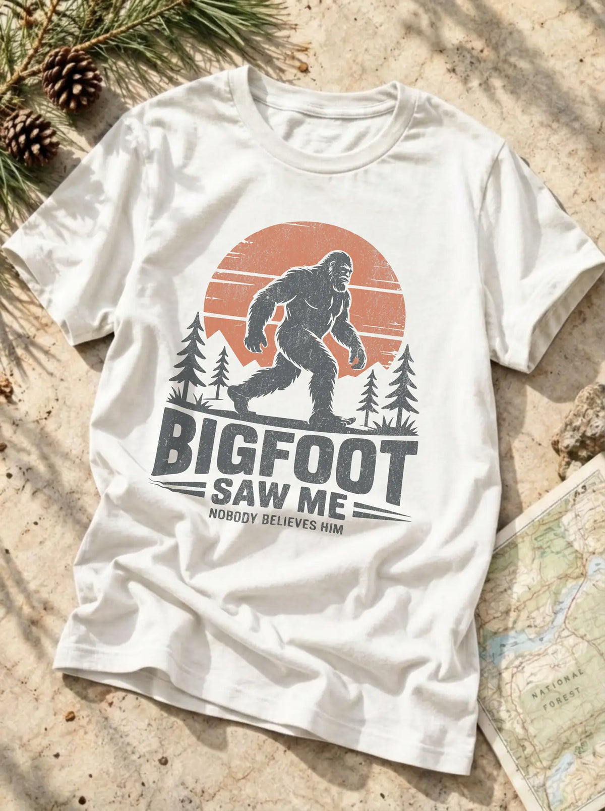 Bigfoot Saw Me T-Shirt