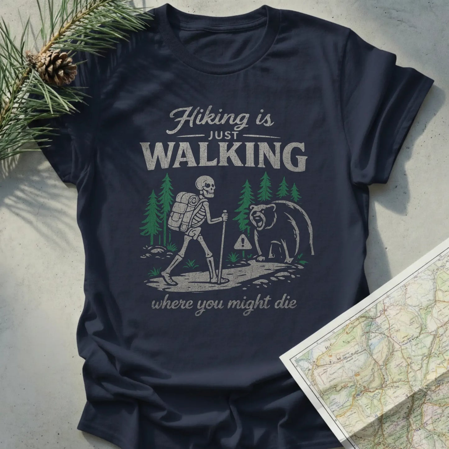 Hiking is Just Walking Where You Might Die
