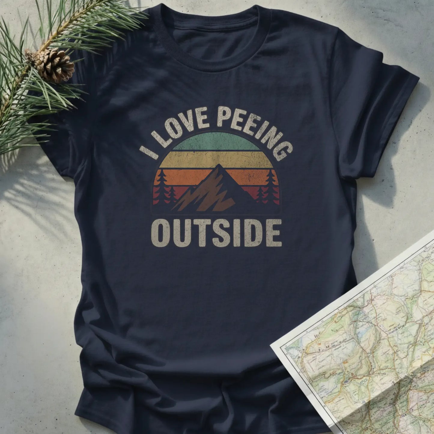 I Love Peeing Outside