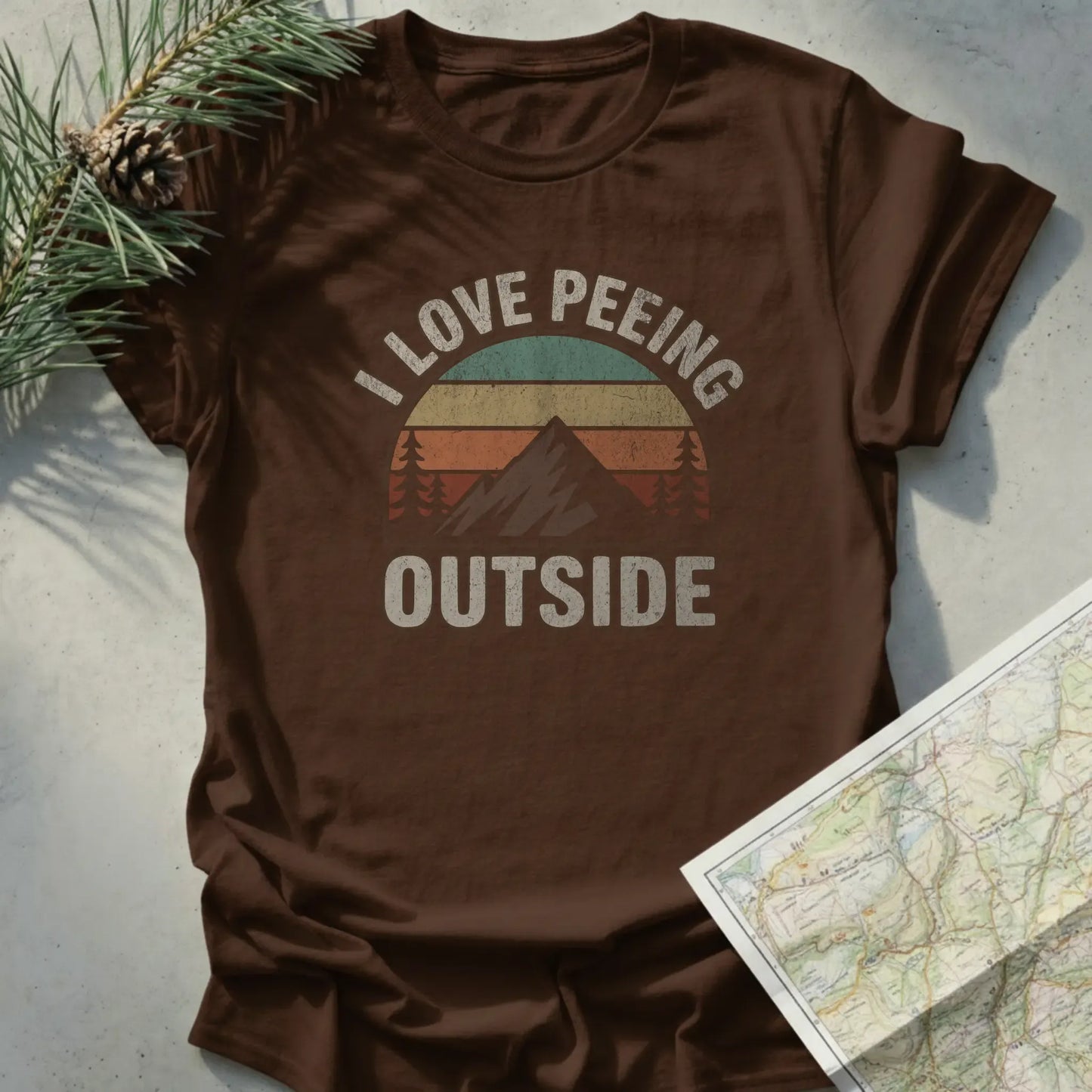 I Love Peeing Outside