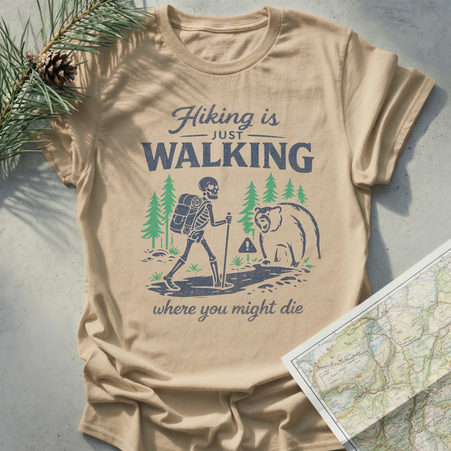 Hiking is Just Walking Where You Might Die