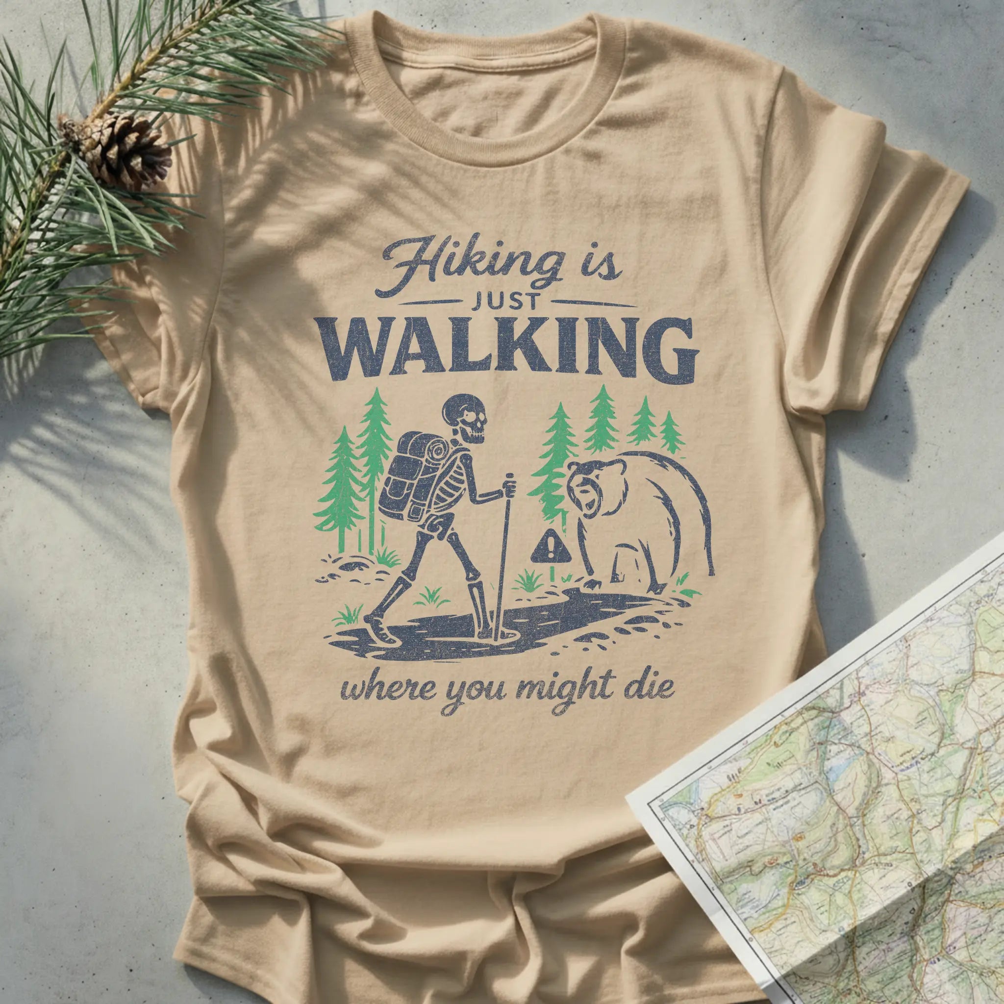Hiking is Just Walking Where You Might Die
