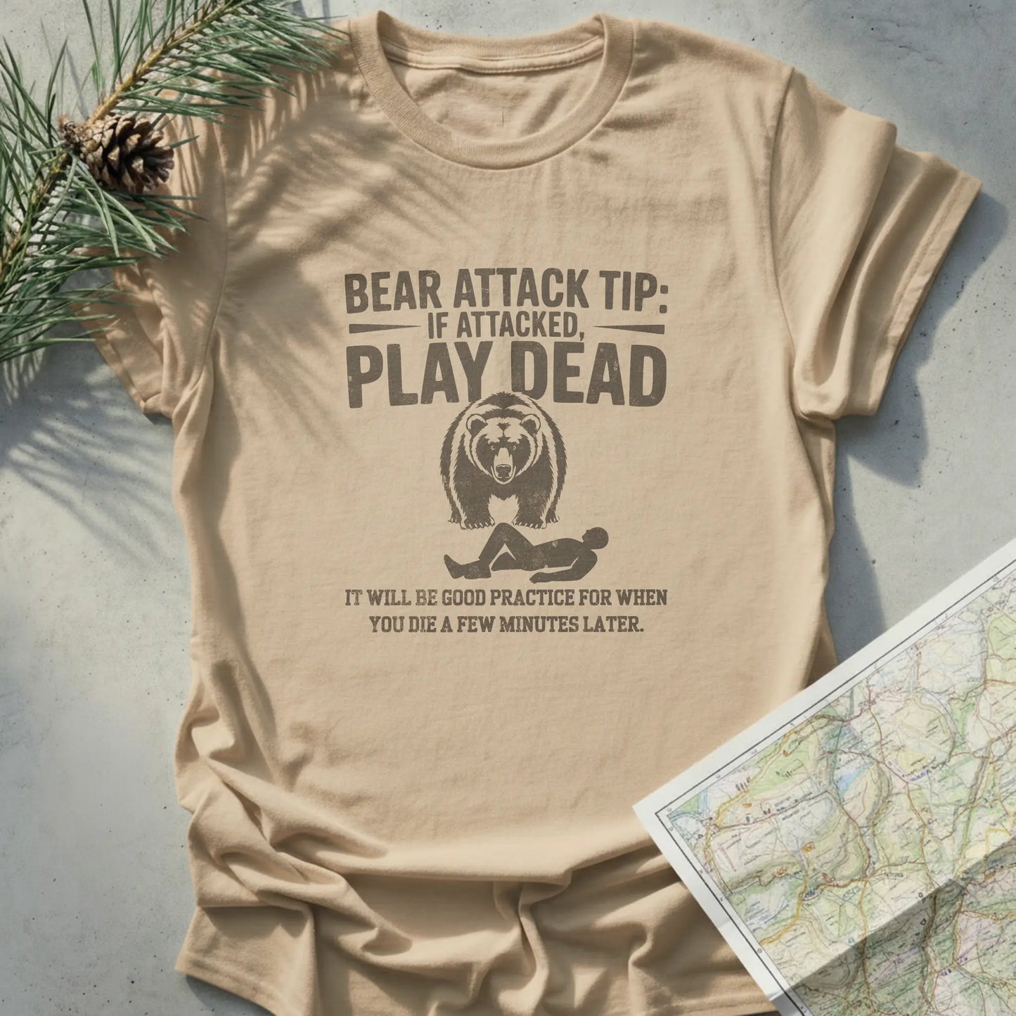 Bear Attack Tip: Play Dead