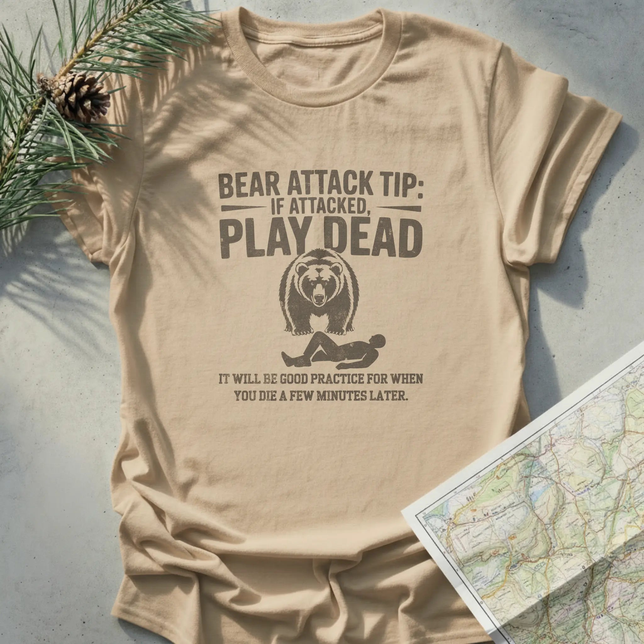 Bear Attack Tip: Play Dead