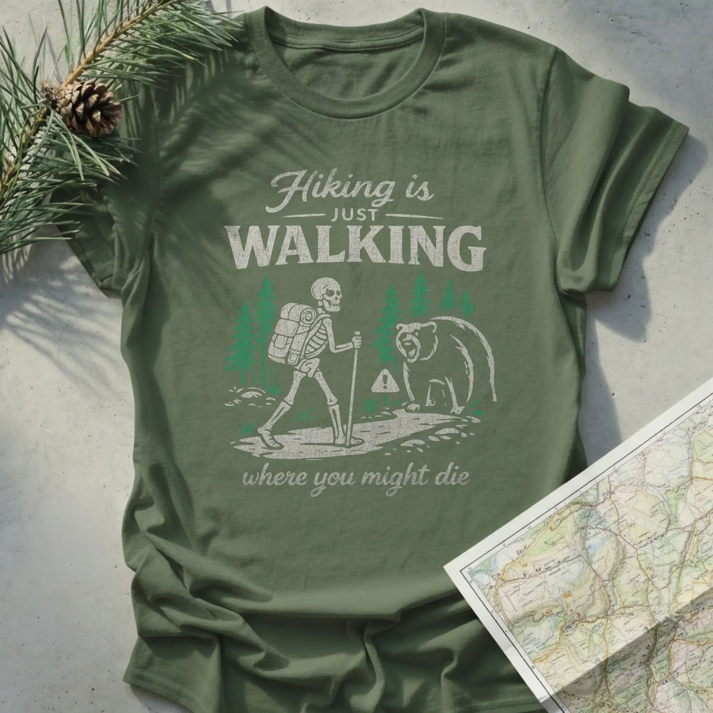 Hiking is Just Walking Where You Might Die