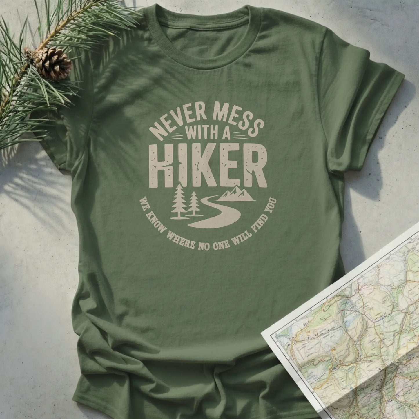 Never Mess With a Hiker - Dark Edition